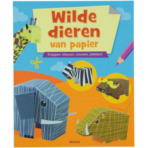81050 wilde dieren van papier