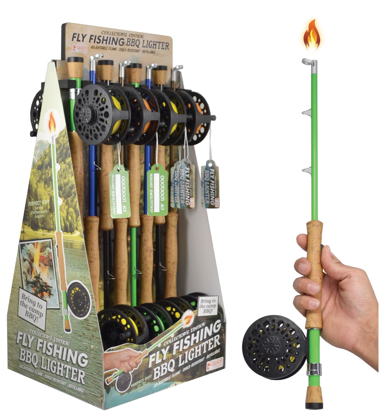 Fly Fishing Pole displayHI